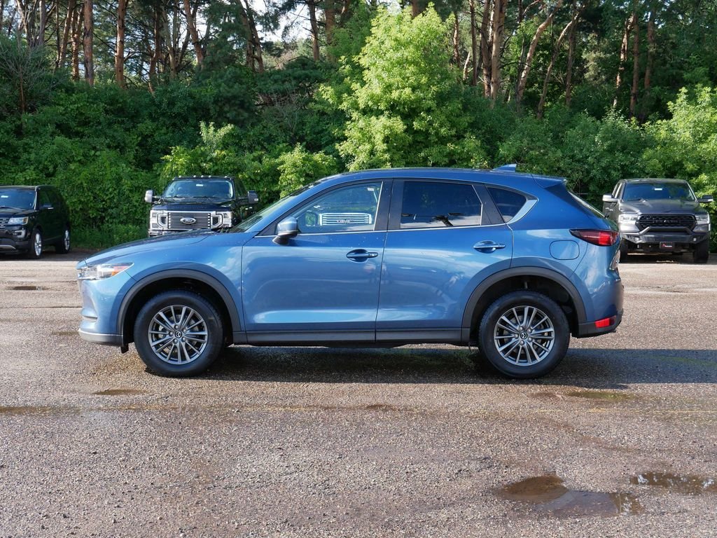 Used 2021 Blue Mazda Touring image 5