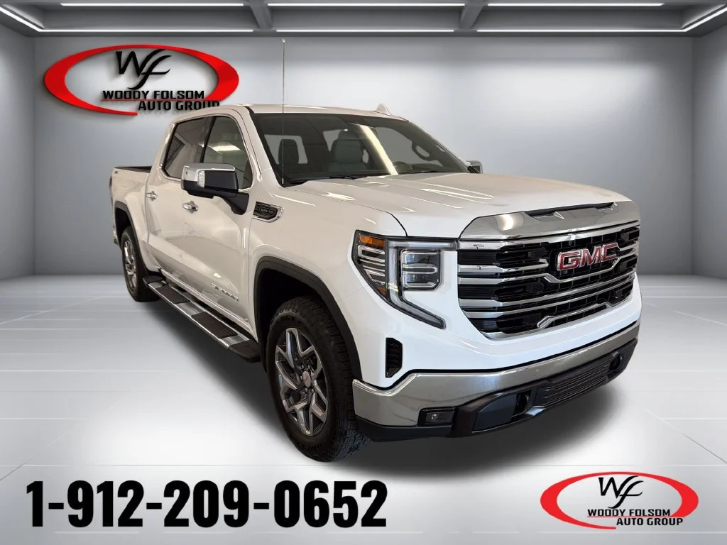 New 2026 Summit White GMC SLT image 1