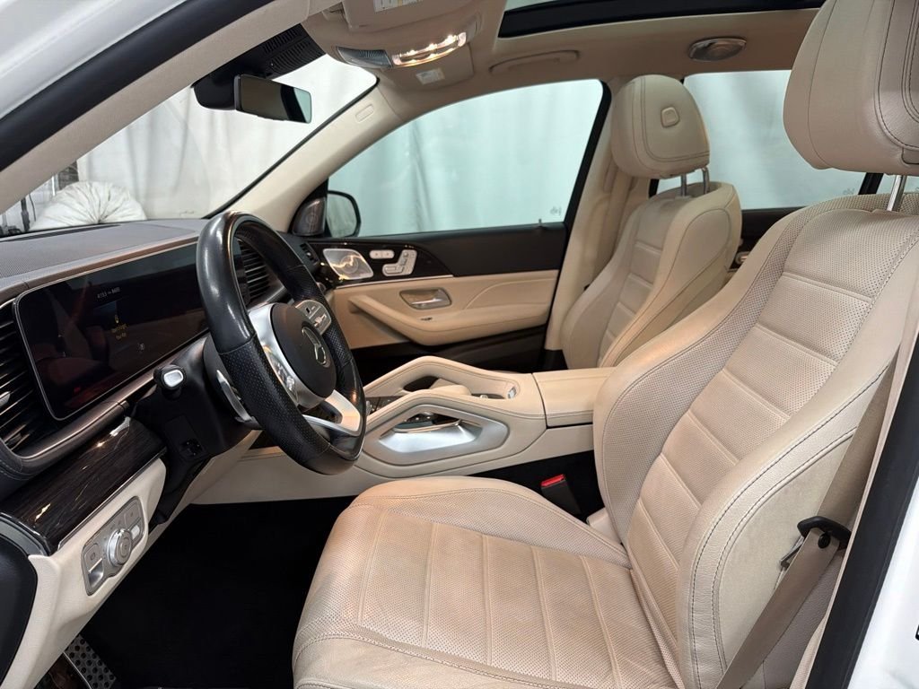 Used 2021 White Mercedes-Benz GLS 580 image 12