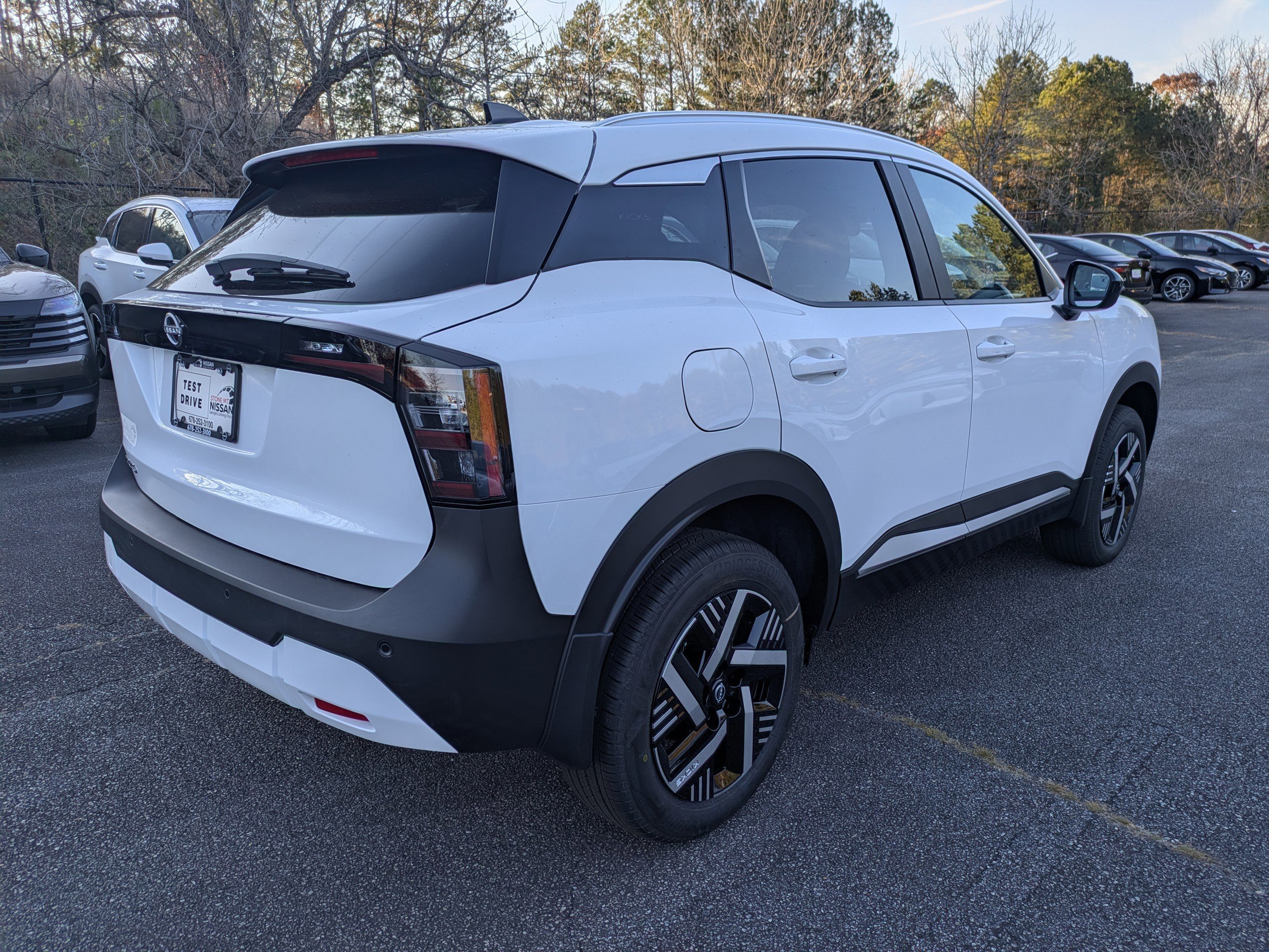 New 2026 White Nissan SV image 3