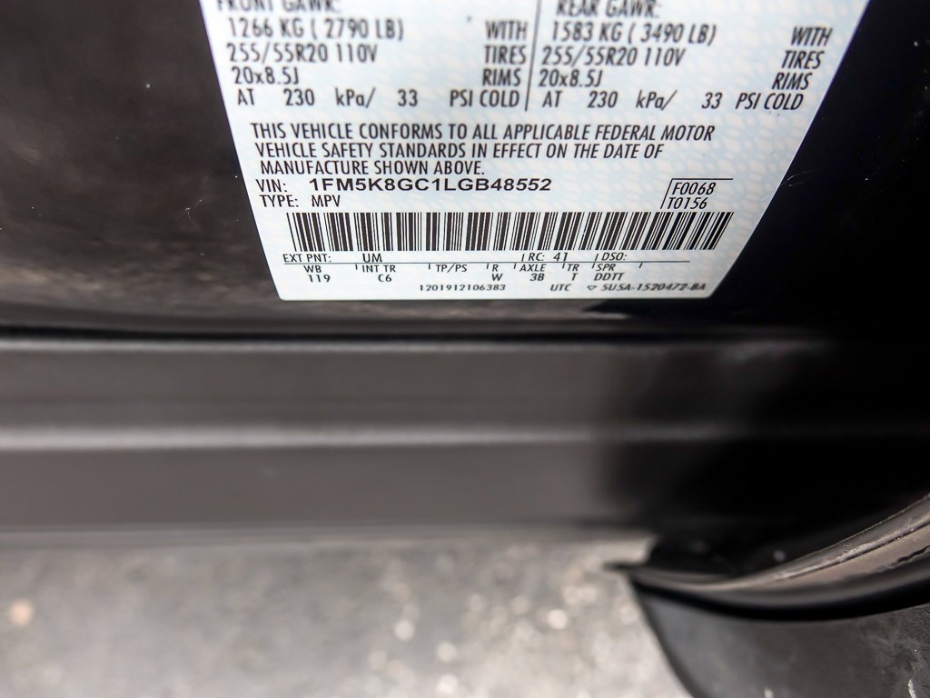 Used 2020 Agate Black Metallic Ford ST image 29