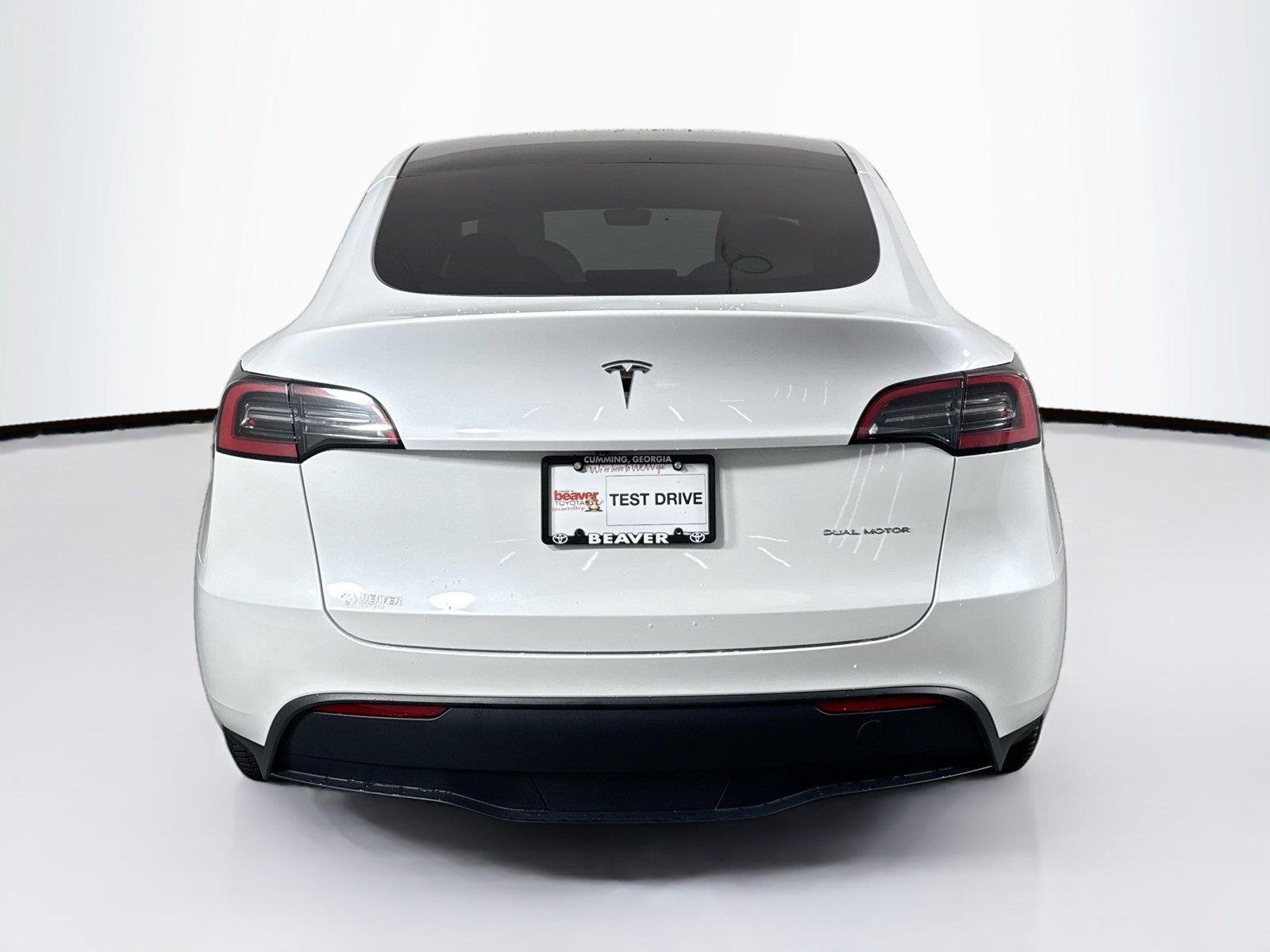 Used 2023 Pearl White Multi-Coat Tesla Long Range image 12
