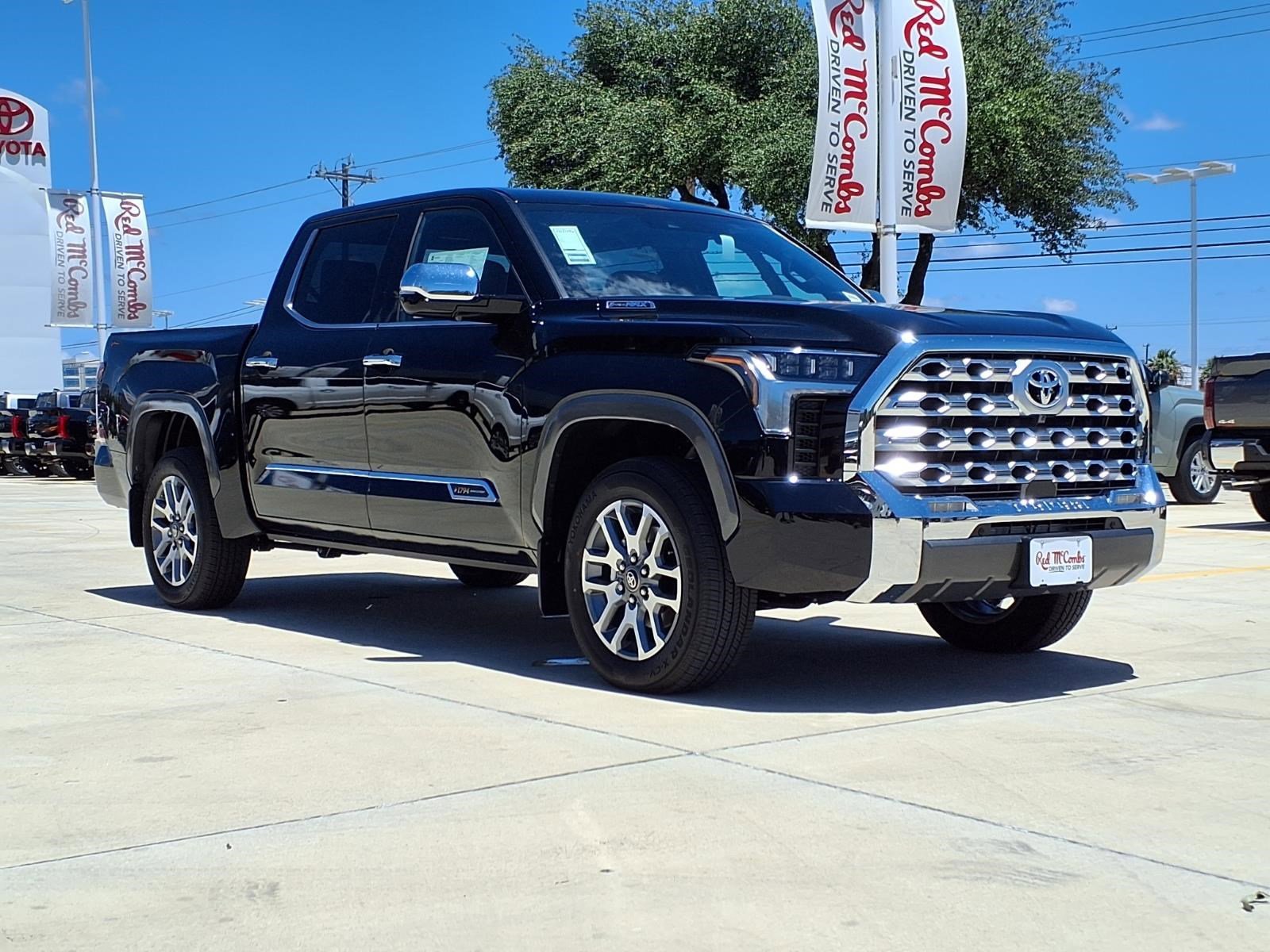 New 2026 Midnight Black Metallic Toyota Tundra 1794 Edition image 3