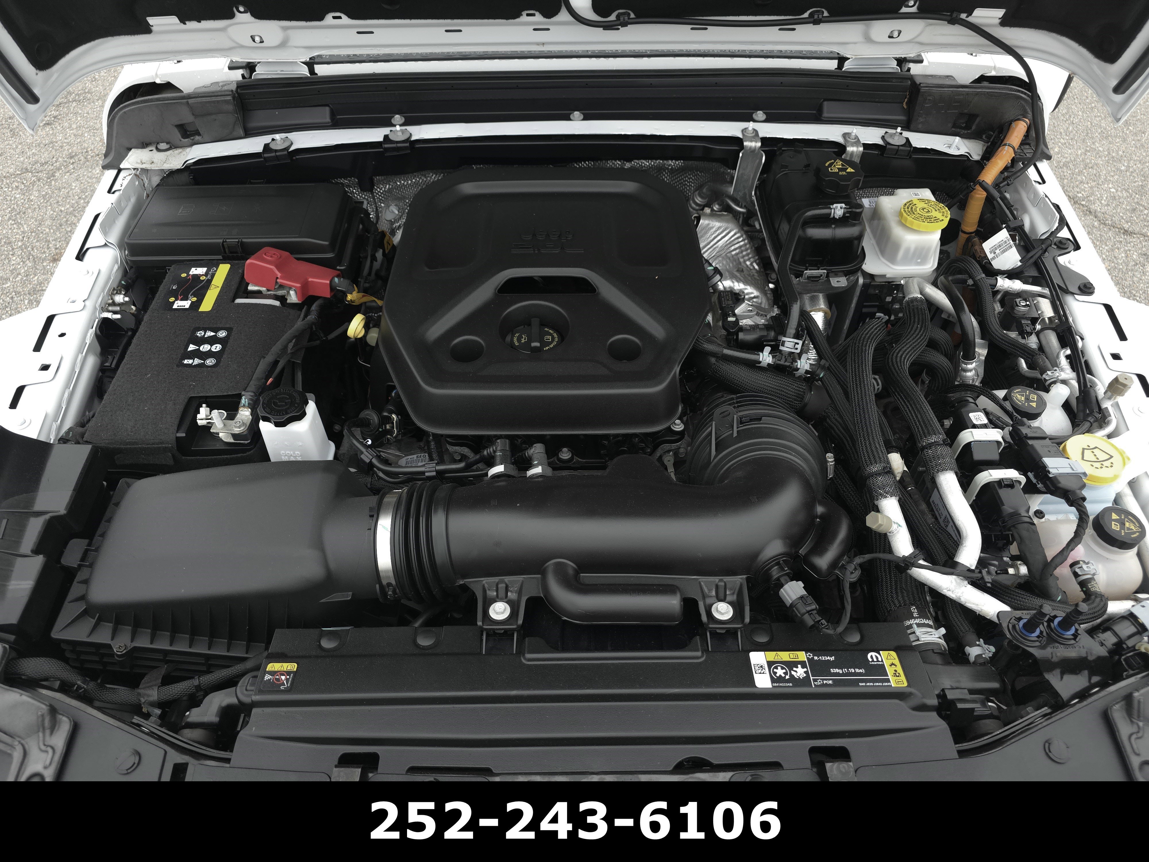 Used 2024 Bright White Clearcoat Jeep Sport S image 42