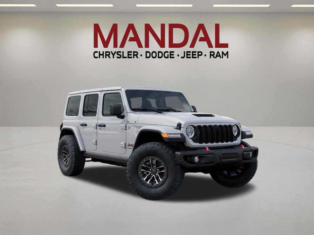 New 2026 Bright White Clear-Coat Exterior Paint Jeep Rubicon X image 5