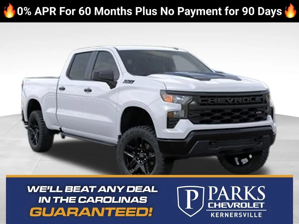New 2026 Summit White Chevrolet Custom Trail Boss image 1