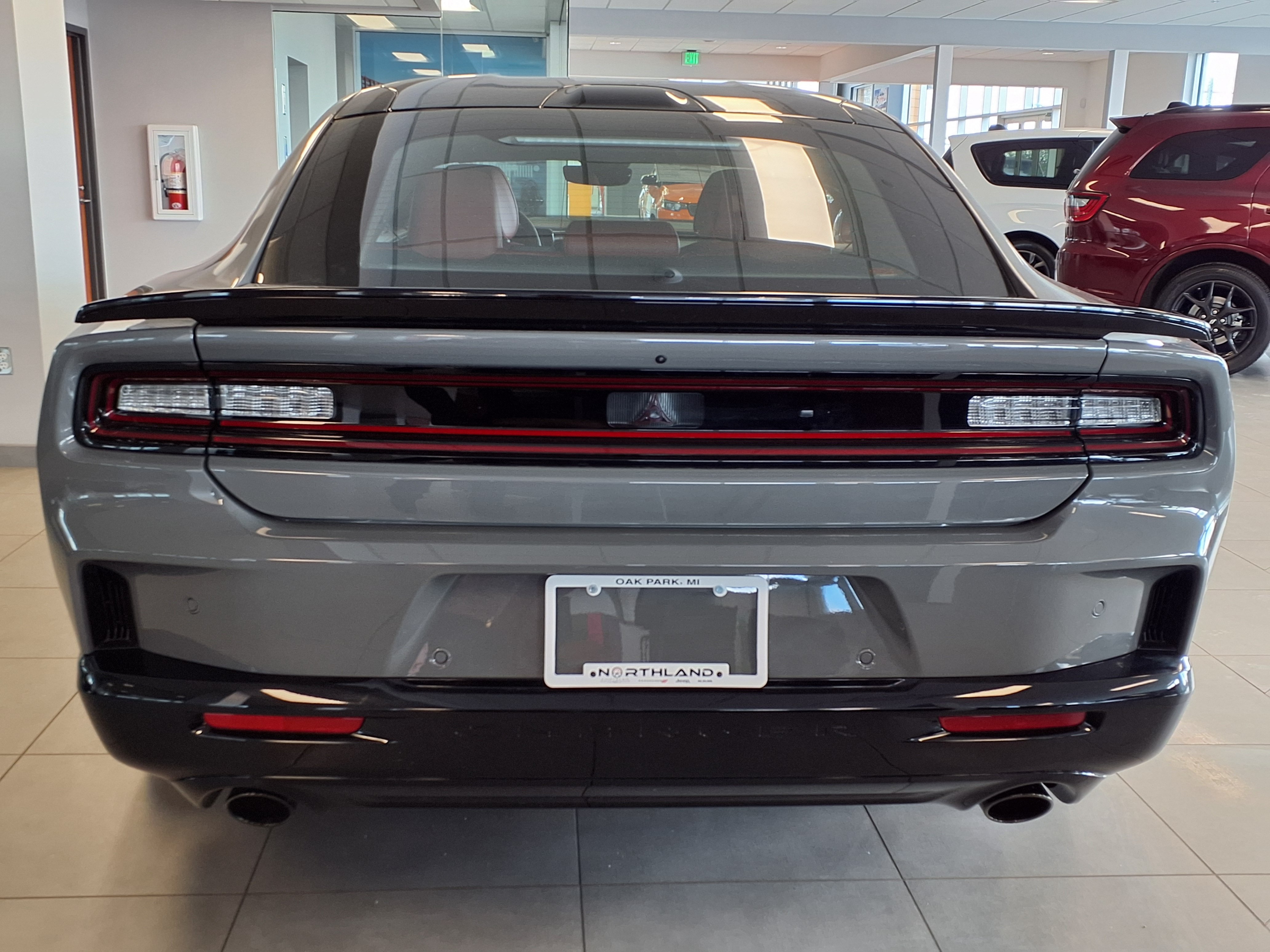New 2026 Destroyer Gray Exterior Paint Dodge Scat Pack Plus 2-Door AWD image 7