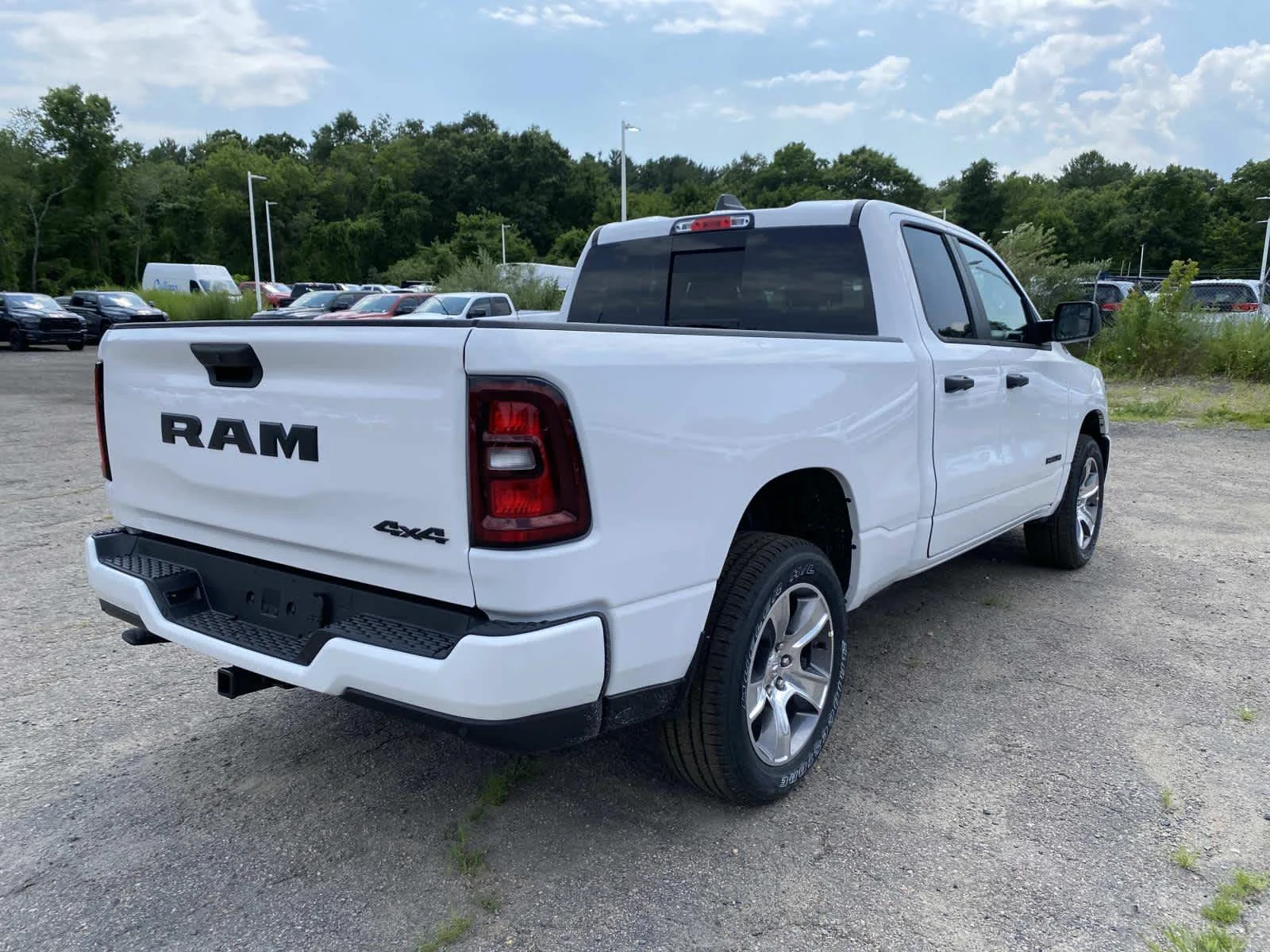 New 2026 Bright White Clearcoat Ram Express image 3