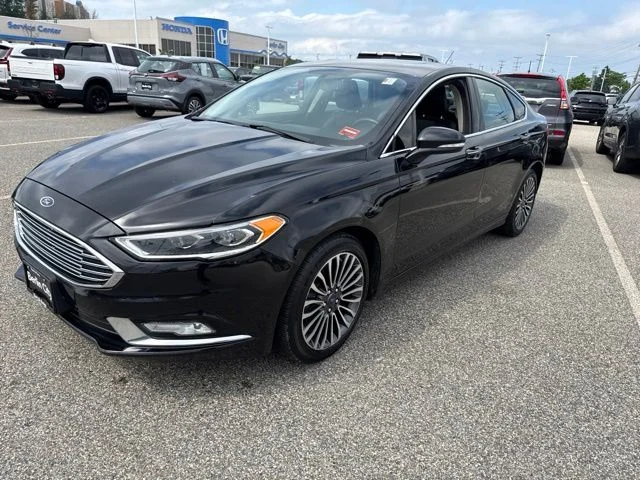 Used 2017 Shadow Black Ford Titanium image 5