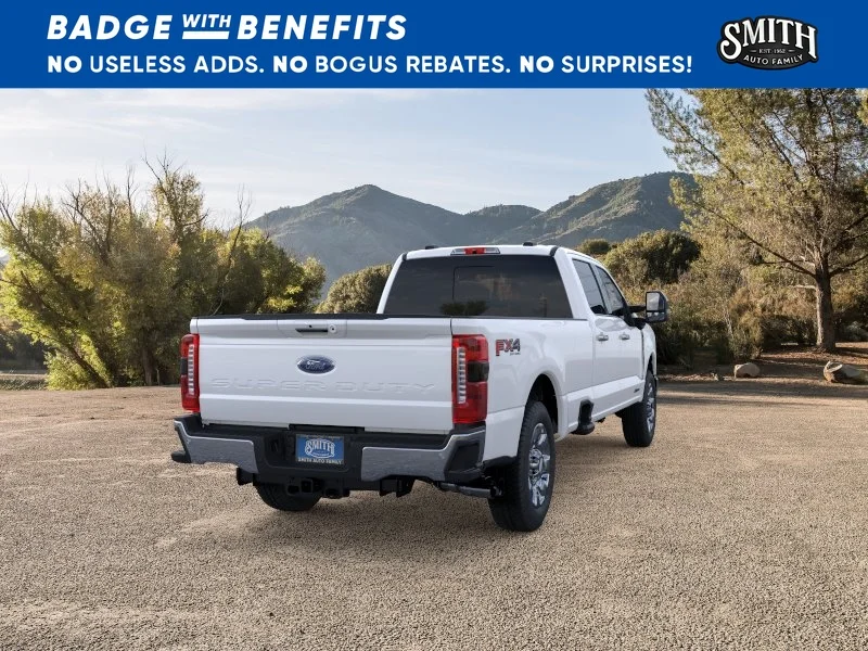 New 2026 Star White Metallic Tri-Coat Ford F-350® Lariat® image 9