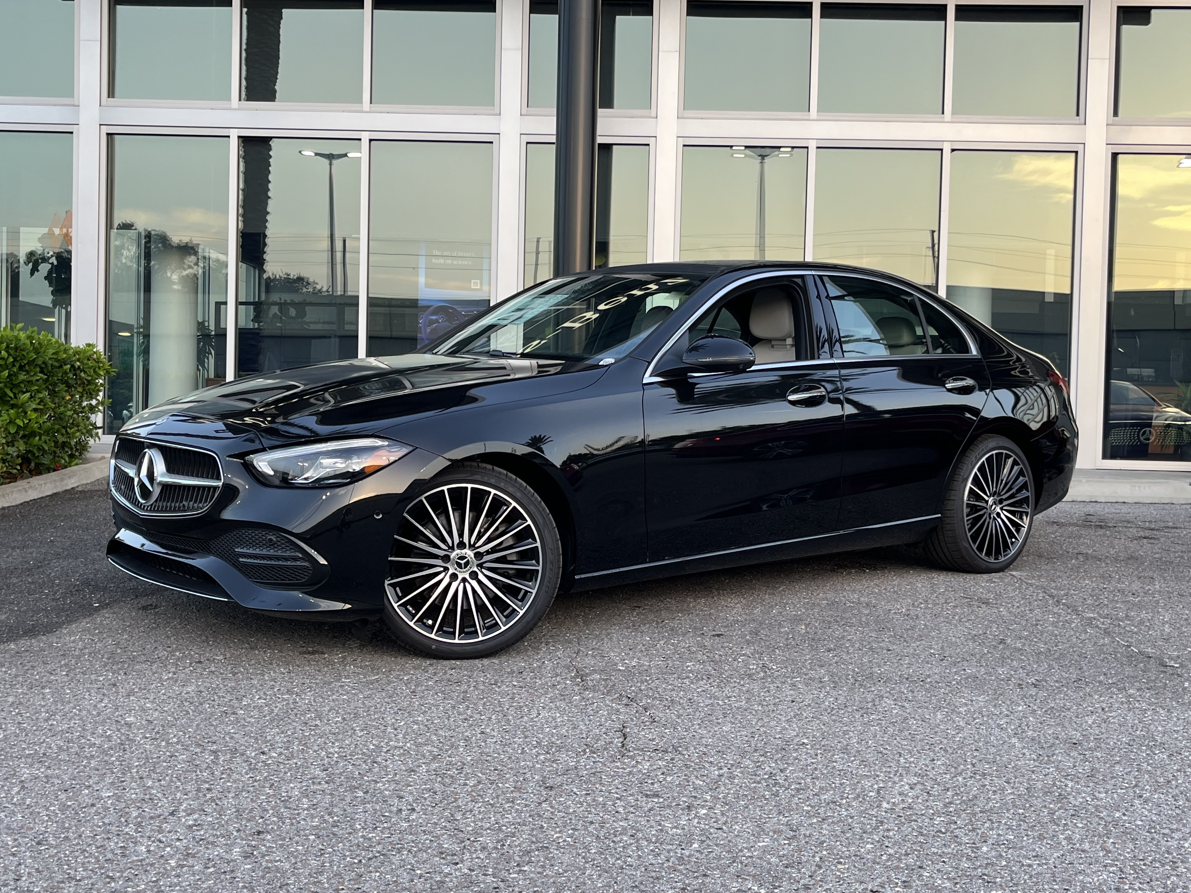 New 2026 Obsidian Black Metallic Mercedes-Benz C 300 image 2