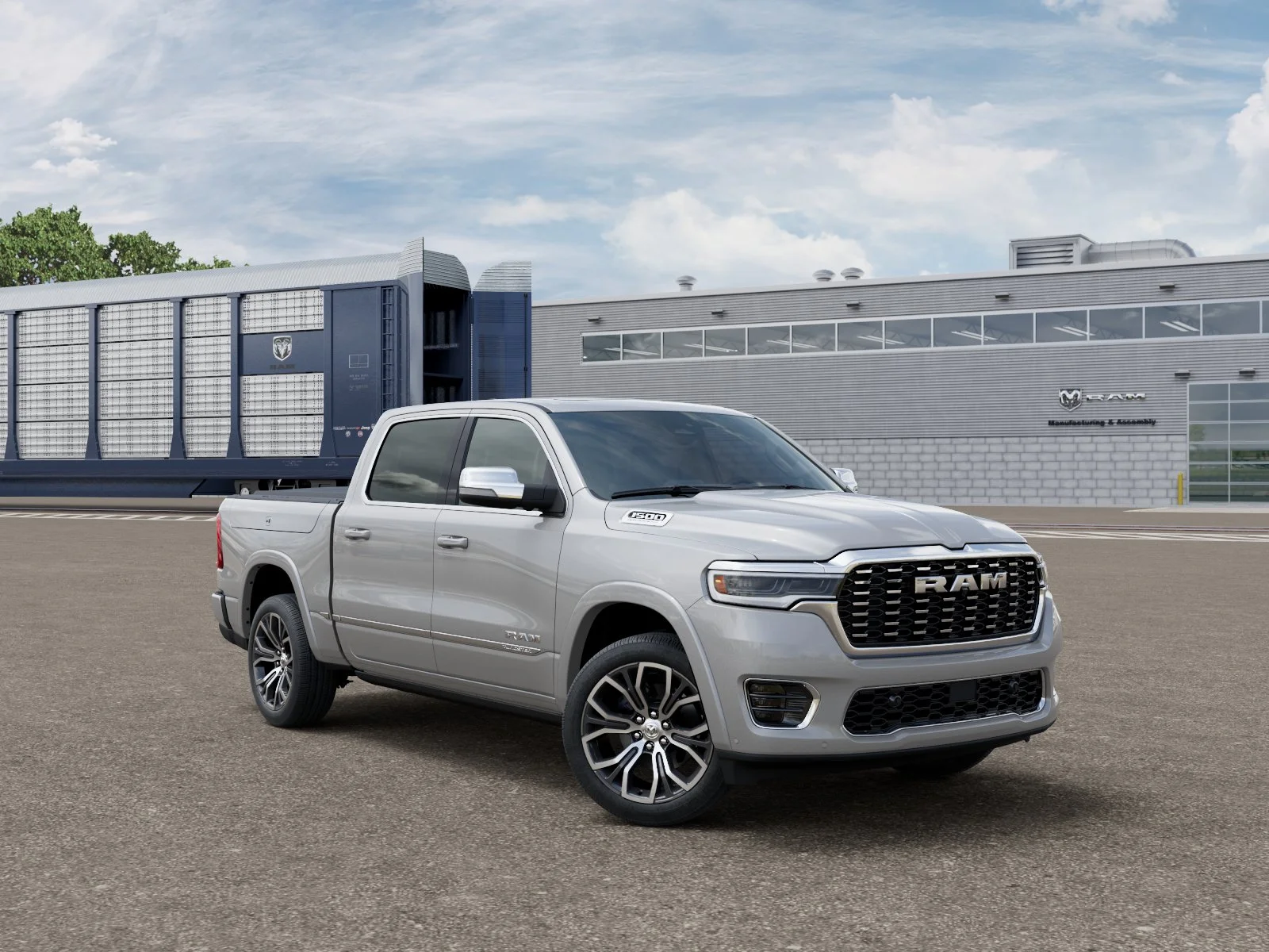 New 2026 Silver Zynith Exterior Paint RAM Tungsten image 3
