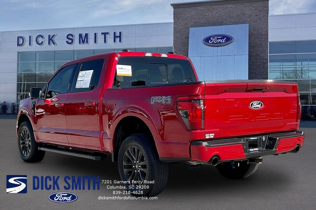 Certified Used 2024 Red Metallic Ford XLT image 4