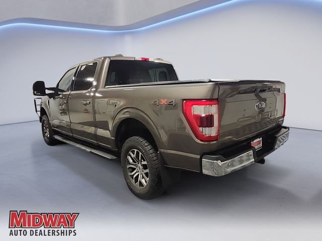 Certified Used 2022 Gray Ford Lariat image 3