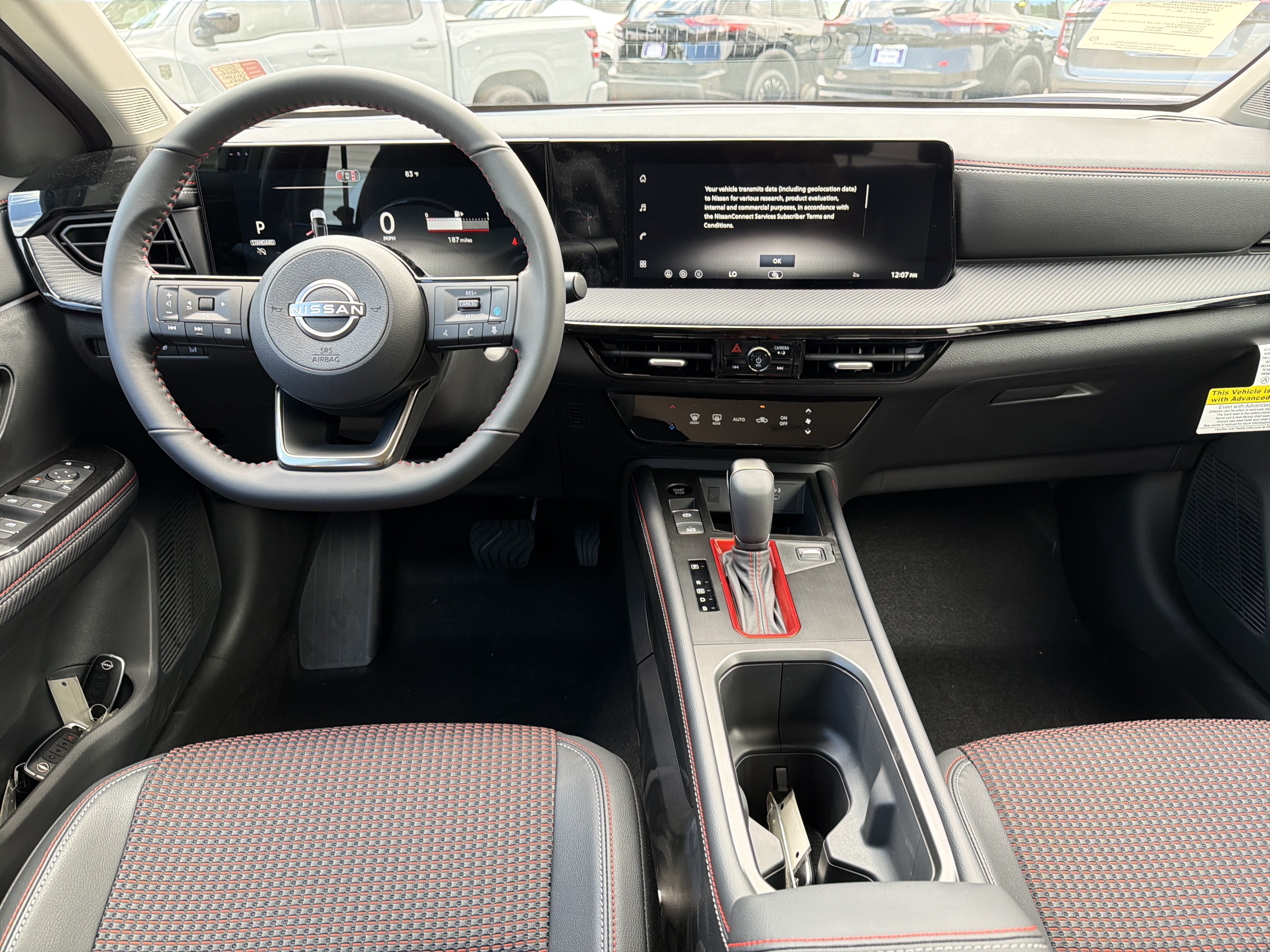 New 2026 Aspen White Tricoat/Super Black Nissan SR image 23