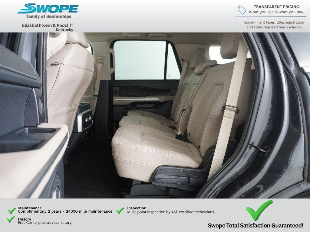 Used 2024 Dark Matter Gray Metallic Ford Limited image 18