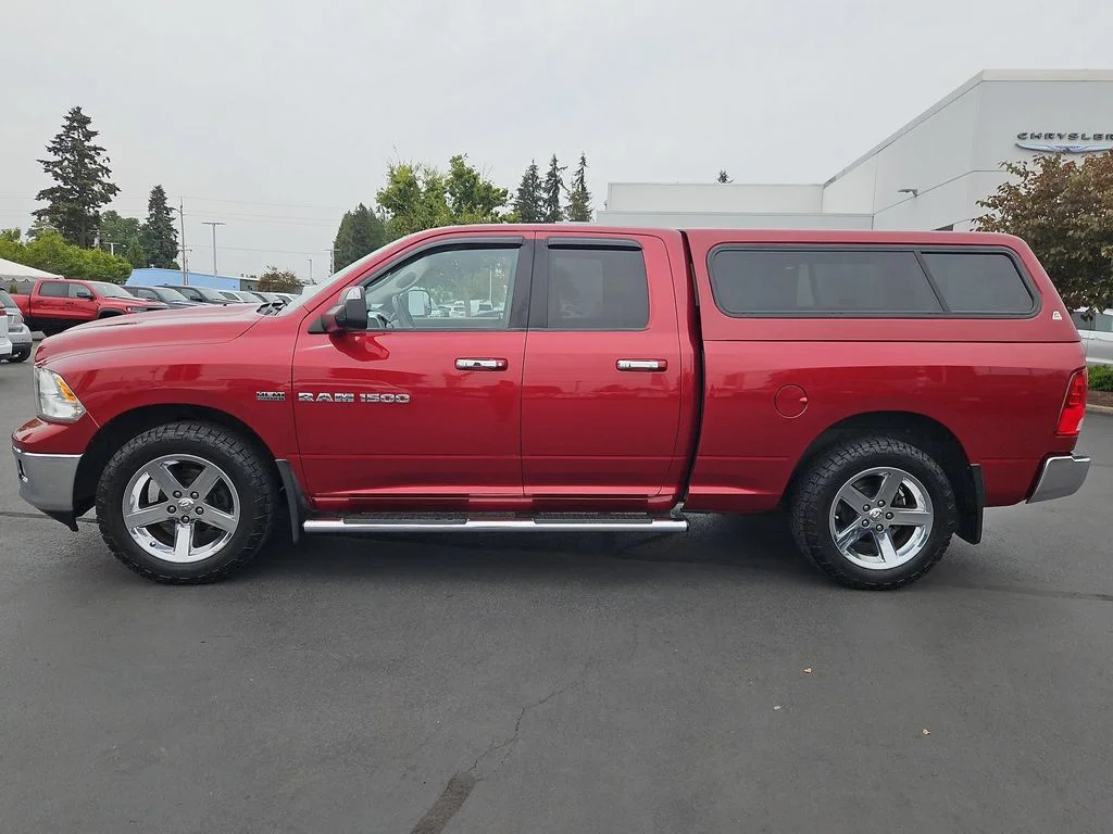 Used 2012 Deep Cherry Red Crystal Pearlcoat Ram Big Horn image 3