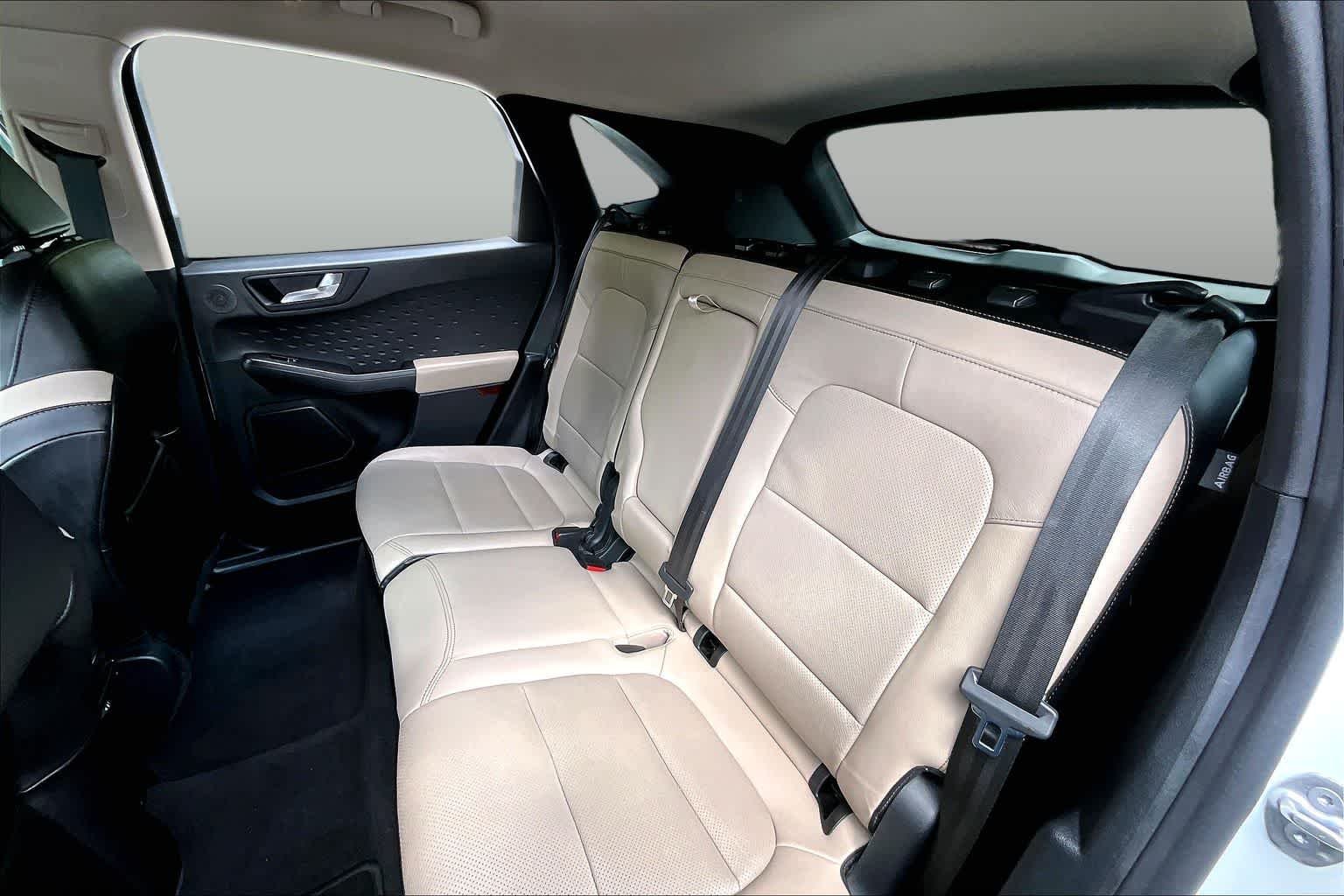 Used 2020 Star White Metallic Tri-Coat Ford Titanium Hybrid image 19