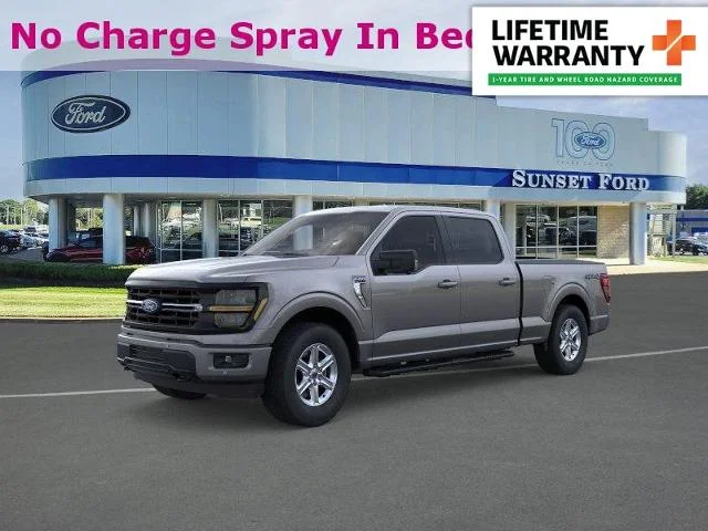 New 2026 Carbonized Gray Metallic Ford XLT image 1