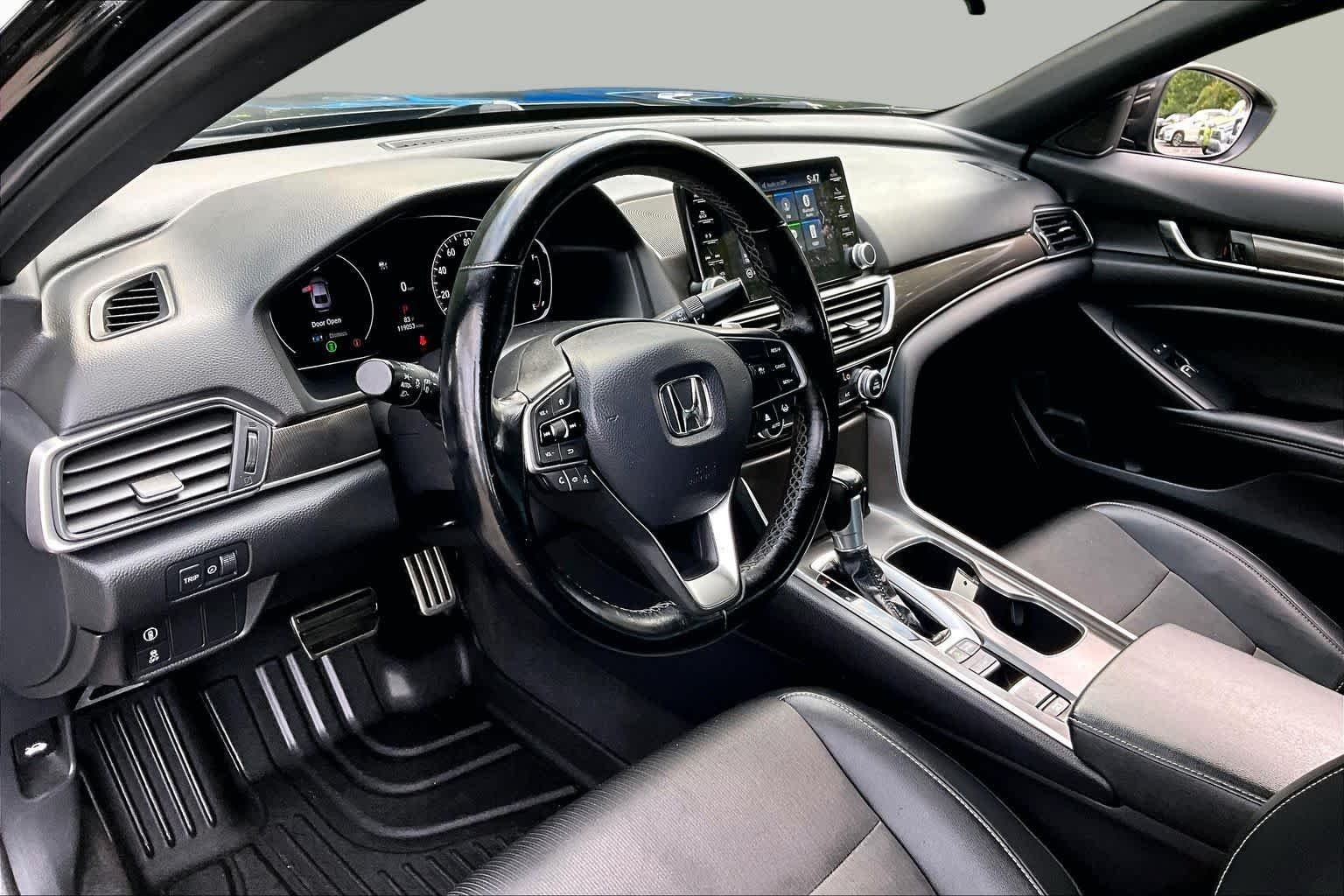 Used 2022 Crystal Black Pearl Honda Sport image 16