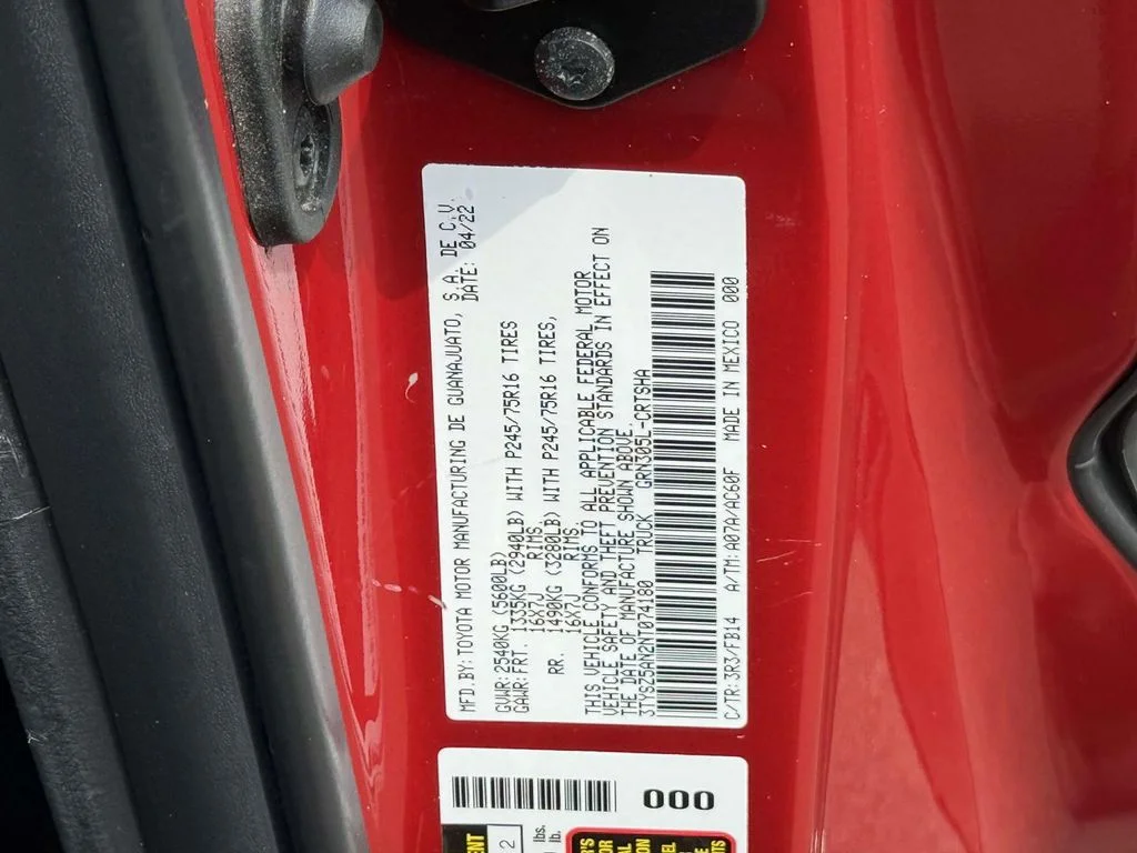 Used 2022 Red Toyota SR image 32