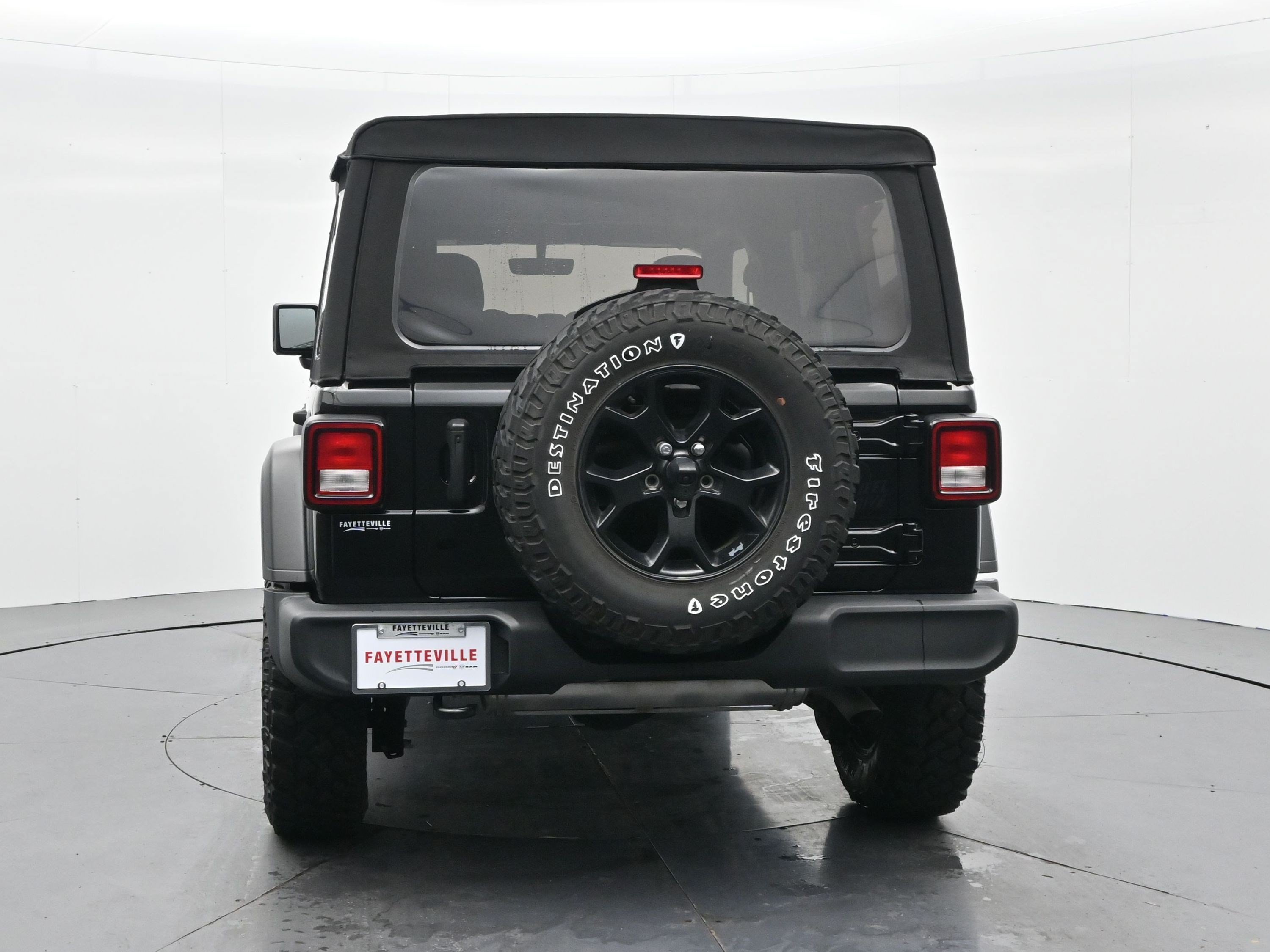 Used 2022 Black Clearcoat Jeep Unlimited Willys image 7