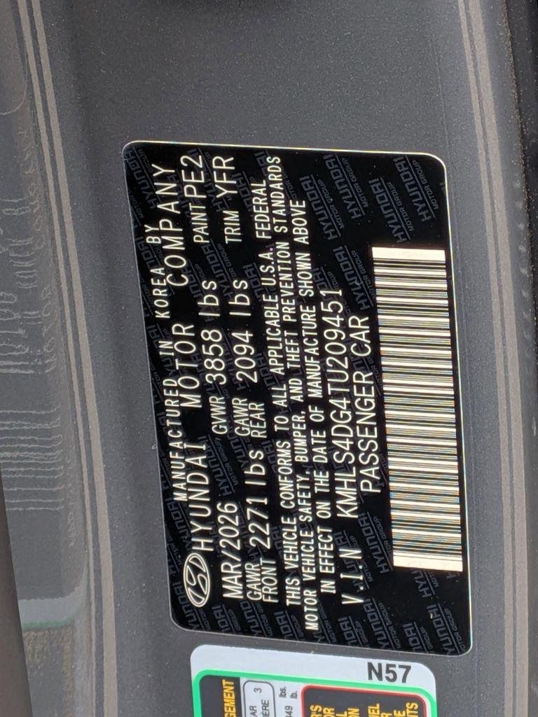 New 2026 Gray Hyundai SEL Sport image 31