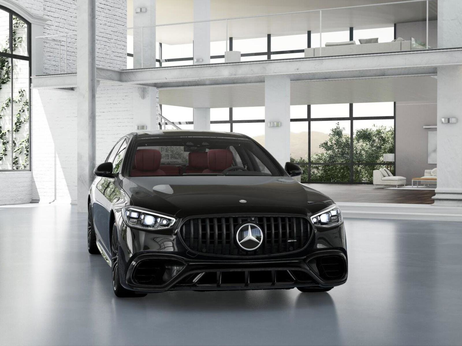 New 2026 Obsidian Black Metallic Mercedes-Benz S 63 E AMG® image 8