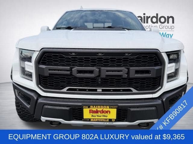 Used 2019 Oxford White Ford Raptor image 2