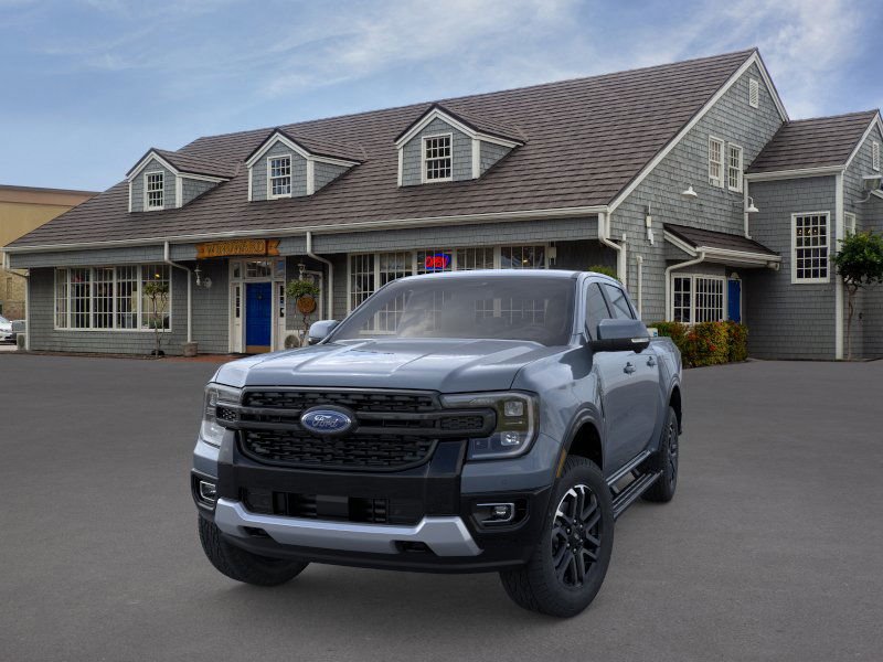 New 2024 Azure Gray Metallic Tri-Coat Ford LARIAT image 2