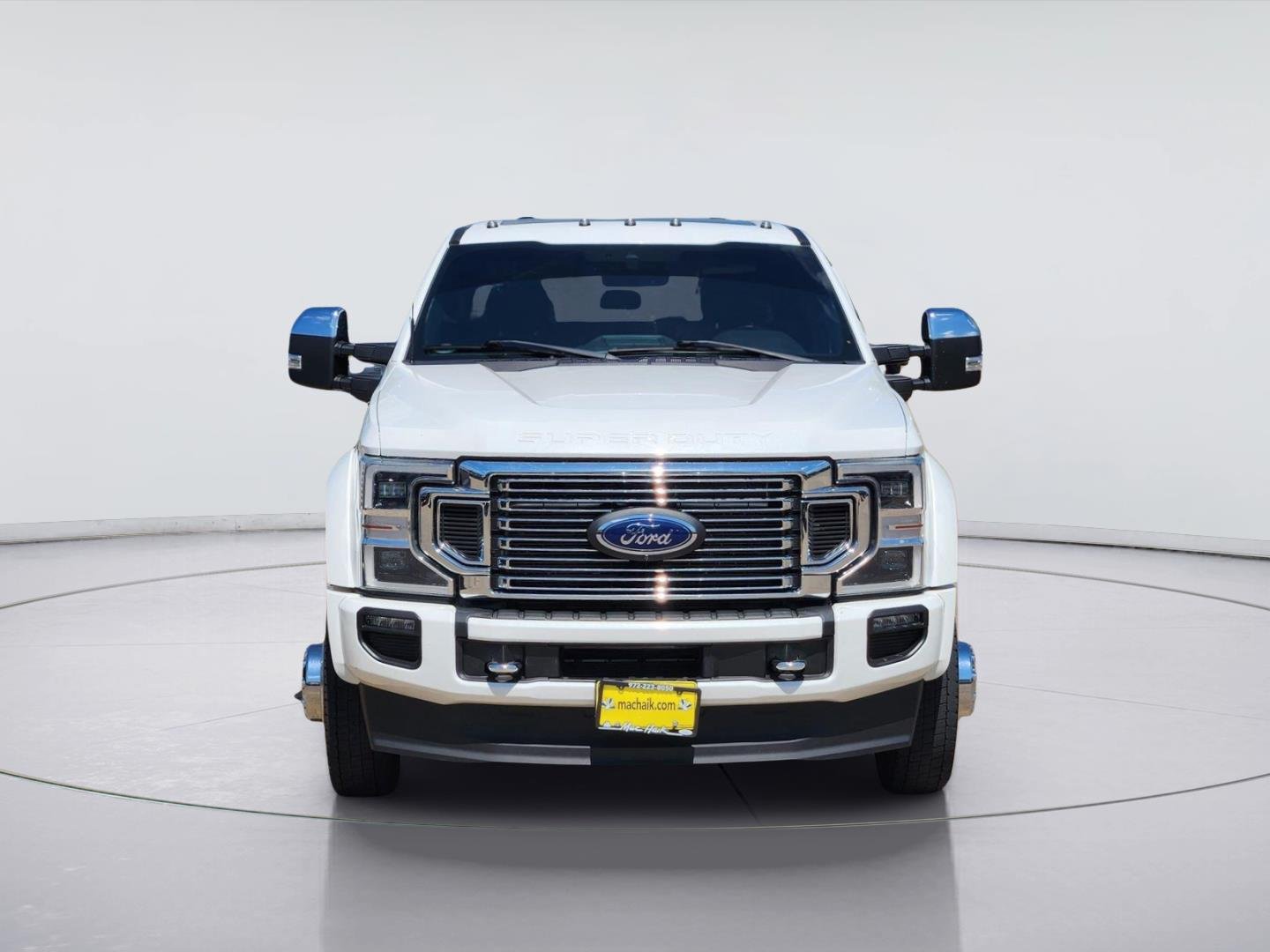 Used 2022 Star White Metallic Tri-Coat Ford Platinum image 2