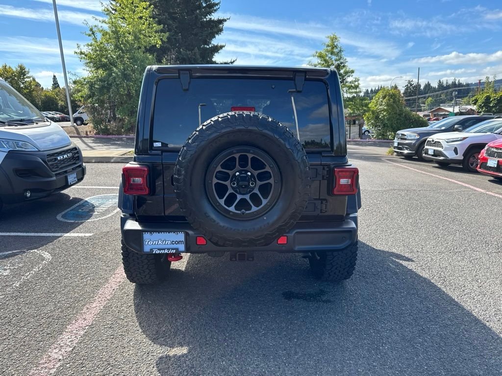 Used 2023 Black Clearcoat Jeep Rubicon image 7