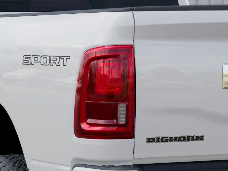 New 2027 Bright White Clear-Coat Exterior Paint RAM Big Horn image 5