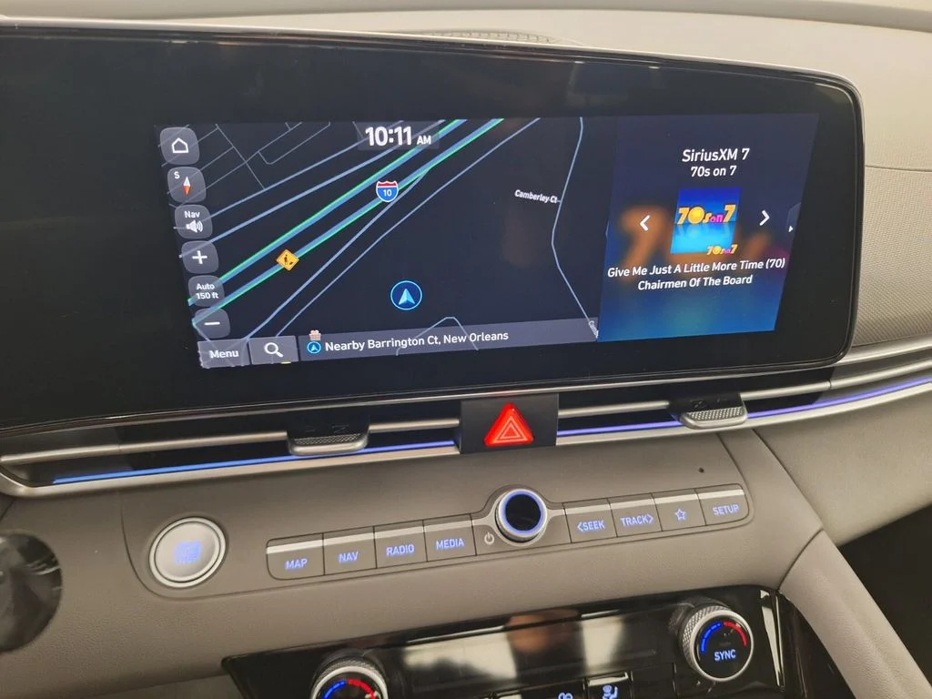 Used 2025 Intense Blue Hyundai SEL Convenience image 20