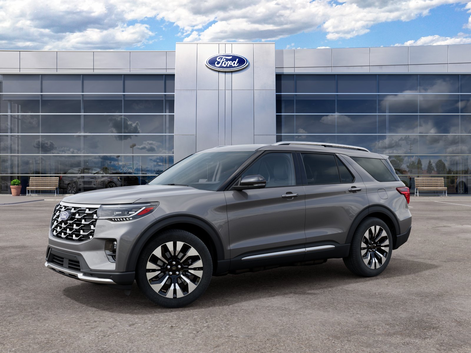 New 2027 Carbonized Gray Metallic Ford Platinum™ image 1