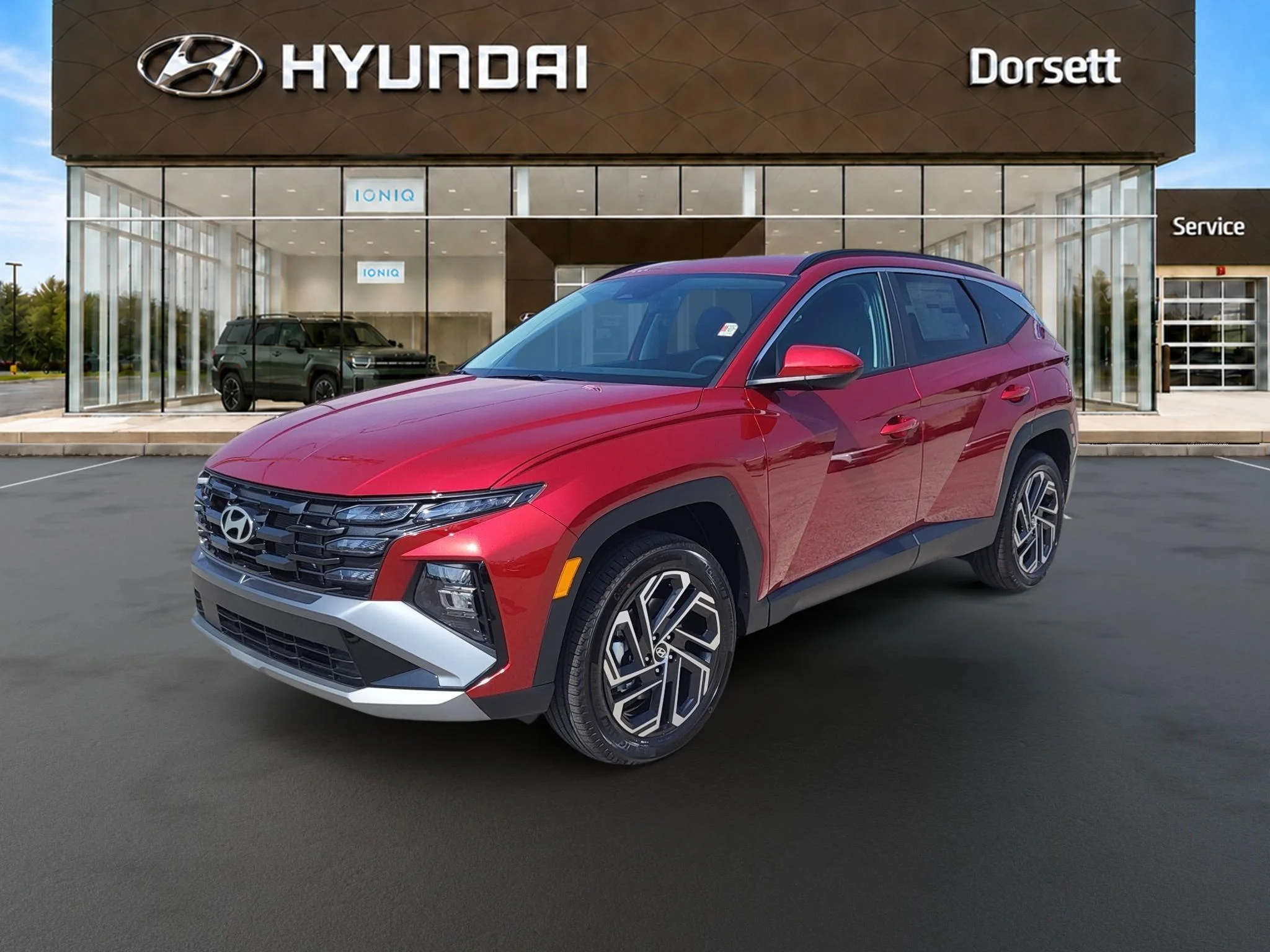 New 2026 Ultimate Red Hyundai SEL Plus image 1