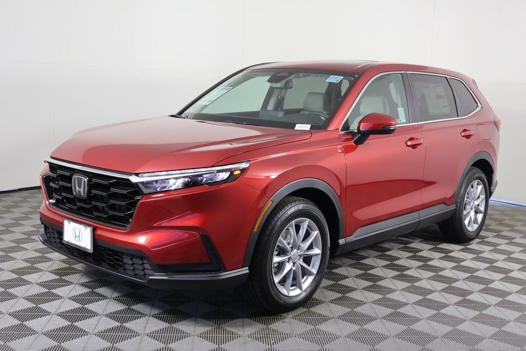New 2026 Radiant Red Metallic Honda EX image 1