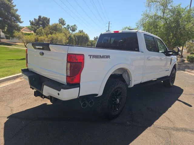 Used 2022 White Ford Lariat TREMOR image 7