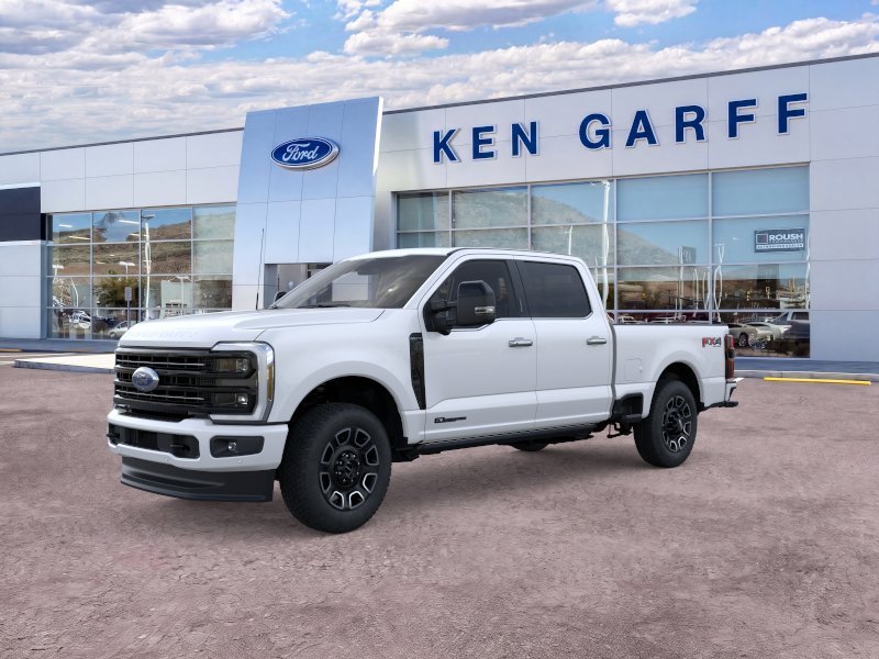 New 2026 Star White Metallic Tri-Coat Ford Platinum image 1