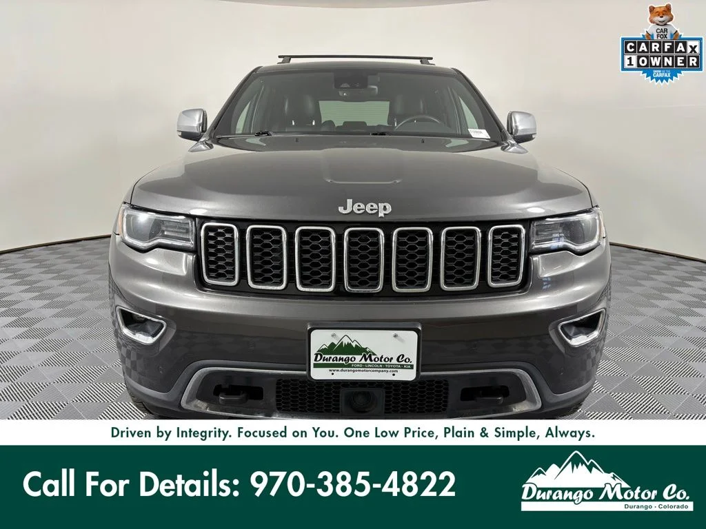 Used 2017 Gray Jeep Limited image 3