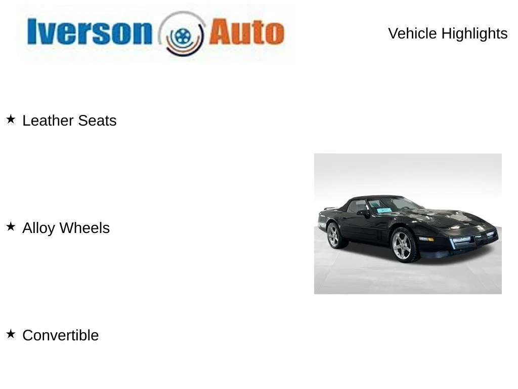 Used 1990 Black Chevrolet Base image 2