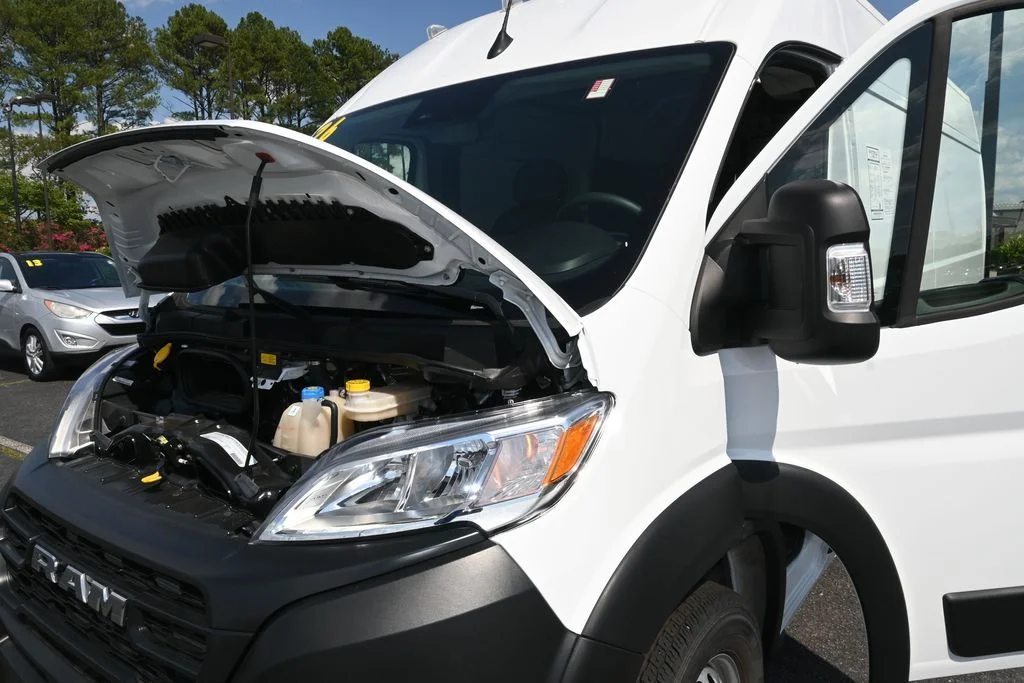 Used 2026 Bright White Clearcoat Ram High Roof image 23