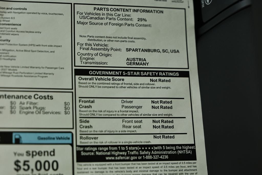 New 2027 Black Sapphire Metallic BMW xDrive40i image 25