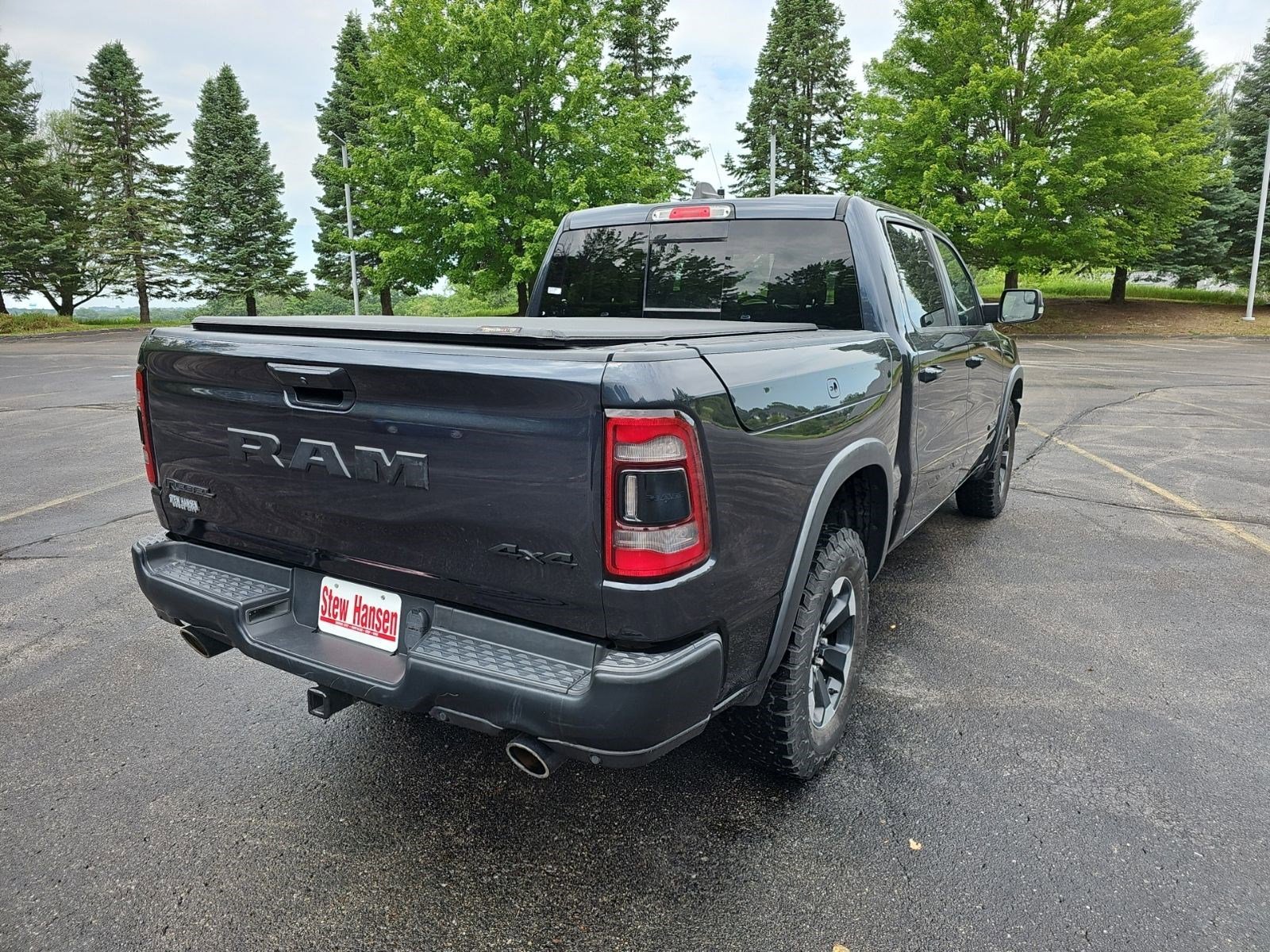 Used 2020 Maximum Steel Metallic Clearcoat Ram Rebel image 5