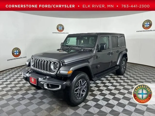 New 2026 Granite Crystal Metallic Clear-Coat Exterior Paint Jeep Sahara image 1