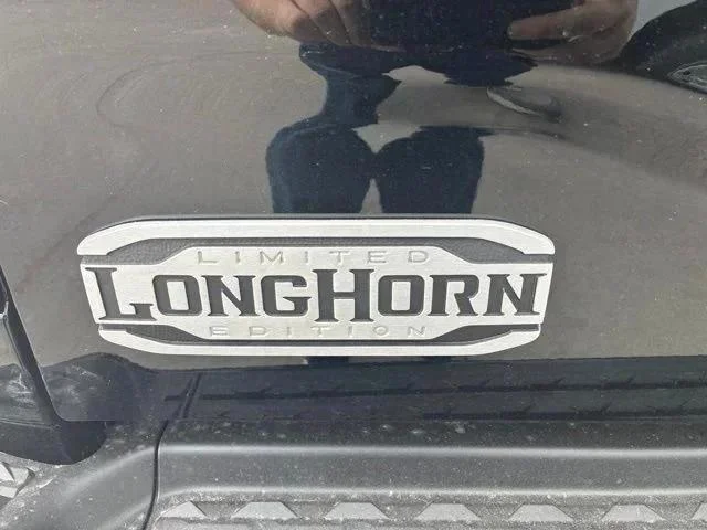 New 2026 Diamond Black Crystal Pearlcoat RAM Longhorn image 16