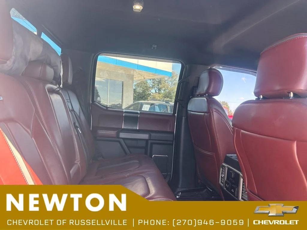 Used 2018 White Platinum Clearcoat Metallic Ford Platinum image 9