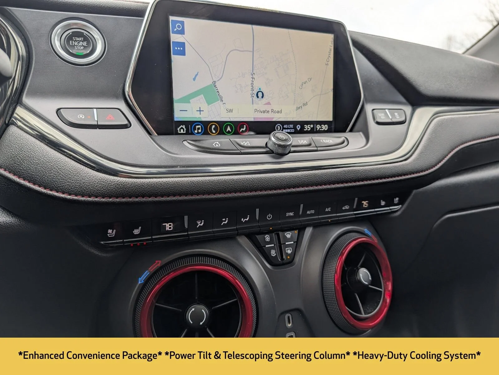 Used 2021 CHERRY RED TINTCOAT Chevrolet RS image 7