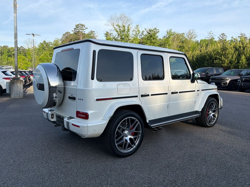 Used 2021 designo Diamond White Metallic Mercedes-Benz G 63 AMG® image 13