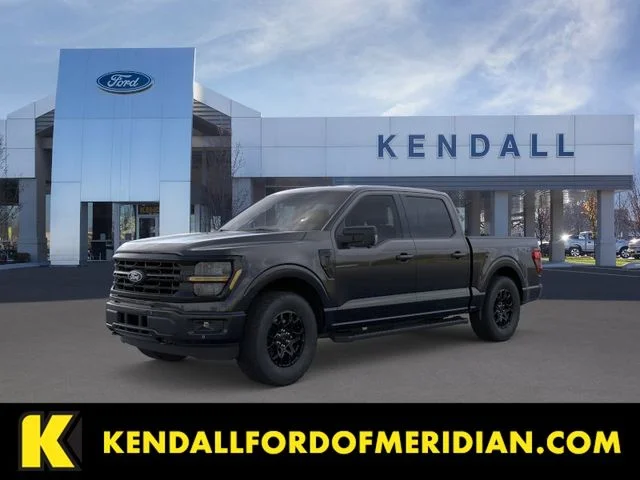 New 2026 Agate Black Metallic Ford XLT image 1